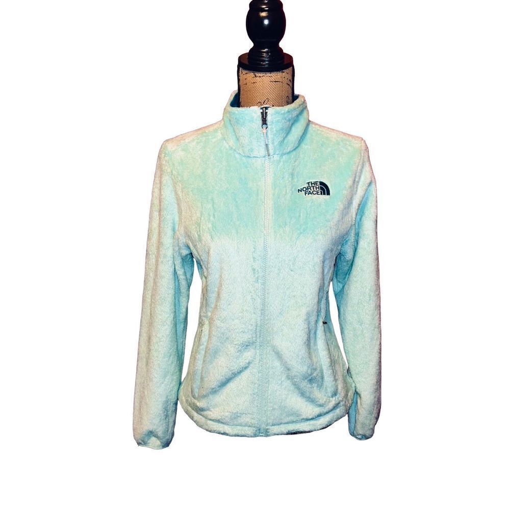 Womens The North Face Osito turquoise jacket size S